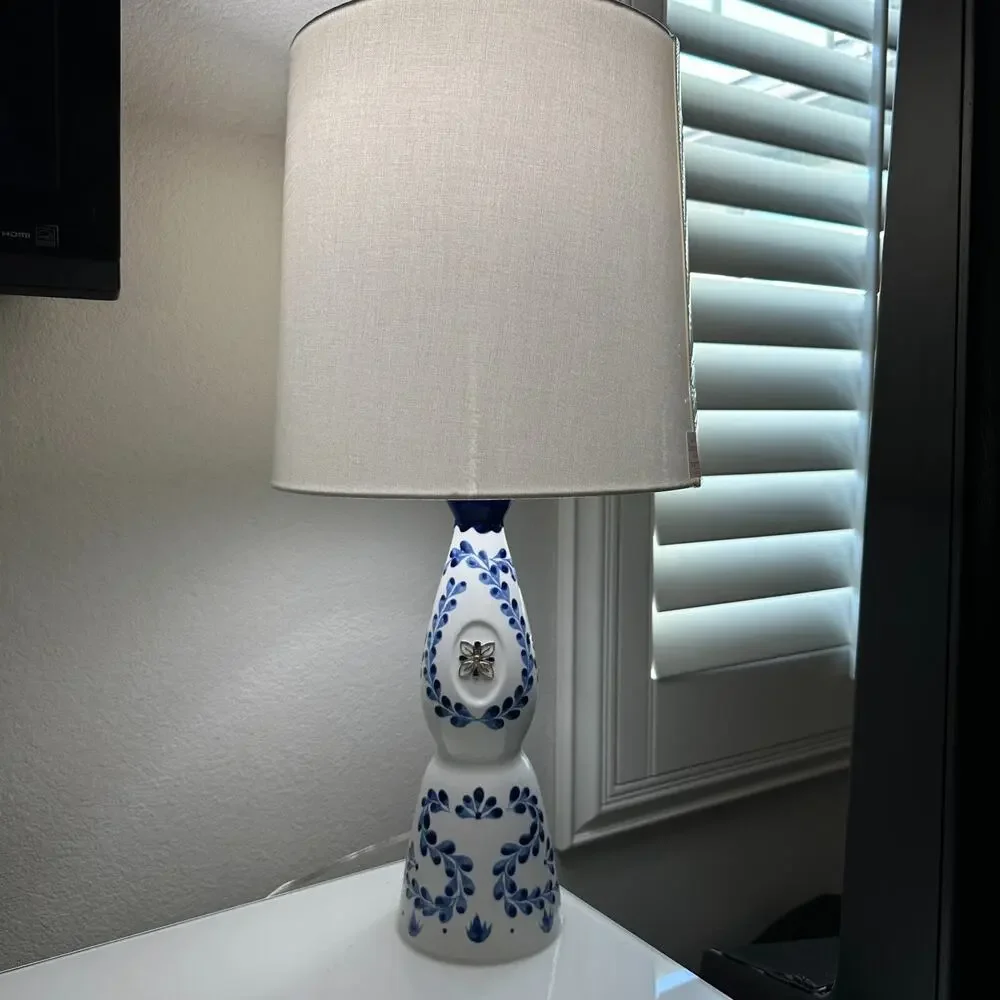 Clase Azul Tequila Bottle Handcrafted Repurposed Lamp Multiple Available